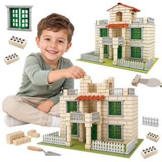 Konstruktorius | vila iš kaladėlių 352 detalių | WOOPIE 100079 Konstruktorius | vila iš kaladėlių 352 detalių | WOOPIE 100079