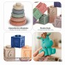 Minkštos sensorinės kaladėlės | 27 detalių rinkinys | WOOPIE BABY 100383