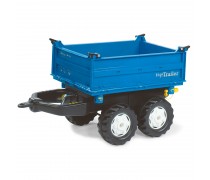Žaislinė savivartė priekaba | dviašė, mėlyna, RollyMega Trailer | Rolly Toys 121106