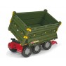 Žaislinė priekaba traktoriui | Didelė 3 ašių Multi Trailer | Rolly Toys 125012