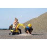 Vaikiškas ekskavatorius su kaušu | Komatsu su šalmu | Falk 146