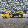 Minamas traktorius | Komatsu su ekskavatoriumi ir priekaba | Falk 2076N