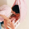 Lėlių lopšys | Baby Nurse su baldakimu | Smoby 220391