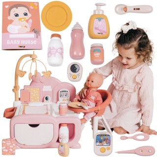 Lėlės priežiūros centras | Baby Nurse | Smoby 220393 Lėlės priežiūros centras | Baby Nurse | Smoby 220393