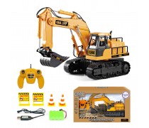 Nuotoliniu būdu valdomas ekskavatorius | vikšrinis su garsais 1:24 | Woopie 30562