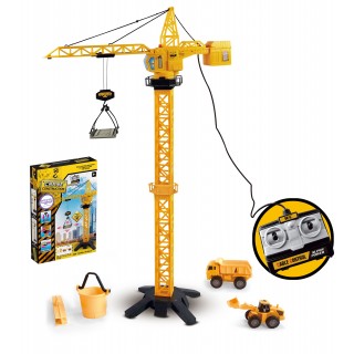 Nuotoliniu būdu valdomas kranas | 103 cm aukščio | Woopie 30678 Nuotoliniu būdu valdomas kranas | 103 cm aukščio | Woopie 30678