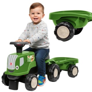 Paspiriamas traktorius su priekaba | Birdy Farm žalias | Falk 311B