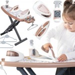 Žaislinis lyginimo rinkinys | MiniTefal su garų stotele | Smoby 330125