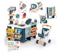 Žaislinis prekybos centras | Maximarket su vežimėliu ir kasa | Smoby 350242