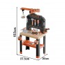 Vaikiškas darbastalis | Black+Decker | Bricolo Builder | Smoby 360741 Vaikiškas darbastalis | Black+Decker | Bricolo Builder | Smoby 360741