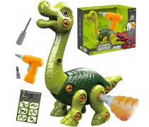 Konstruktorius | Surenkamas dinozauras su suktuku 31 el. | Woopie 40437