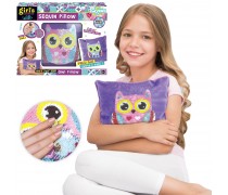 Kūrybinis pagalvėlės dekoravimo rinkinys | Pelėda su blizgučiais | Woopie 40864 Kūrybinis pagalvėlės dekoravimo rinkinys | Pelėda su blizgučiais | Woopie 40864