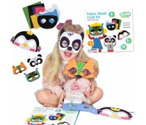 Kūrybinis rinkinys | Veltinio kaukės pasidaryk pats 4 vnt. | Woopie 41168