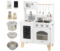Medinė vaikiška virtuvėlė | PolarB, su šviesa ir garsu | VIGA 44081N