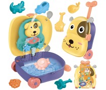 Smėlio žaislų rinkinys lagamine | 3-in-1 Šuniukas | Woopie 44138_3SZT