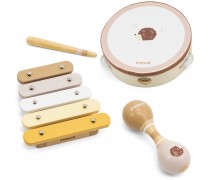 Muzikinių instrumentų rinkinys | PolarB su ežiuku | Viga 44233N Muzikinių instrumentų rinkinys | PolarB su ežiuku | Viga 44233N