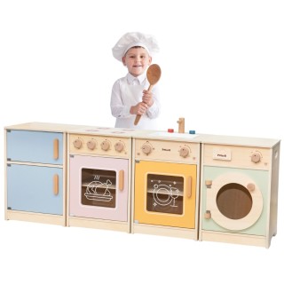 Žaislinė virtuvėlė | PolarB medinė XL | Viga 44247
