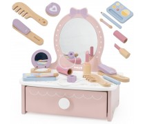 Vaikiškas kosmetinis staliukas | medinis su priedais | Viga 44271N