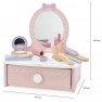 Vaikiškas kosmetinis staliukas | medinis su priedais | Viga 44271N