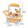 Žaislinis mini mėsainių kioskas  | VIGA 44280 Žaislinis mini mėsainių kioskas  | VIGA 44280