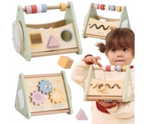 Medinis lavinamasis veiklos trikampis | 5in1 | Viga 44301 Medinis lavinamasis veiklos trikampis | 5in1 | Viga 44301