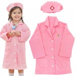 Vaikiškas slaugytojo chalatas | rožinis | Viga 44576