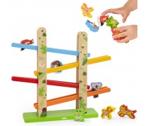 Medinė čiuožykla gyvūnėliams | Džiunglės | Viga 44671N Medinė čiuožykla gyvūnėliams | Džiunglės | Viga 44671N