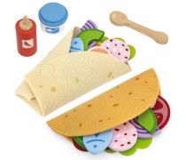 Žaislinis meksikietiško maisto rinkinys | Taco ir Burrito | Viga 44677