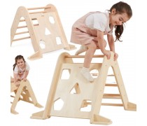 Piklerio laipiojimo trikampis | medinis Montessori | Viga 44708N