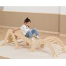 Medinė laipiojimo siena | Čiuožykla | Montessori | Viga 44710N