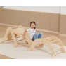 Medinė laipiojimo siena | Čiuožykla | Montessori | Viga 44710N
