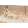 Medinė laipiojimo siena | Čiuožykla | Montessori | Viga 44710N