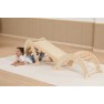 Medinė laipiojimo siena | Čiuožykla | Montessori | Viga 44710N