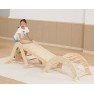 Medinė laipiojimo siena | Čiuožykla | Montessori | Viga 44710N