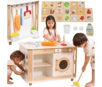 Medinė virtuvėlė | Daugiafunkcinis veiklos centras | VIGA 447560