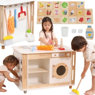 Medinė virtuvėlė | Daugiafunkcinis veiklos centras | VIGA 447560