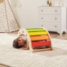 Montessori sūpynė | tiltelis 2in1 | Vaivorykštės spalvų | Viga 44757