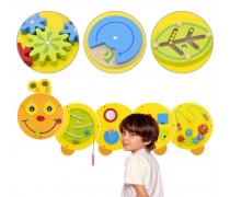 Lavinamoji sieninė lenta | medinis didelis vikšras | VIGA 44766