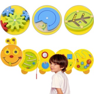 Lavinamoji sieninė lenta | medinis didelis vikšras | VIGA 44766