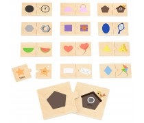 Medinė dėlionė | Formų ir šešėlių derinimas | Viga 44779