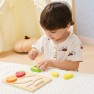 Pjaustomi vaisiai | Montessori edukacinė dėlionė | VIGA 44789 Pjaustomi vaisiai | Montessori edukacinė dėlionė | VIGA 44789