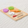 Medinė pjaustymo dėlionė | Montessori daržovės | VIGA 44790