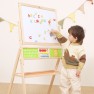 Edukacinė lenta | didelė medinė 2in1 | Viga 44834