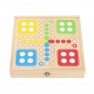 Medinis stalo žaidimas 4 viename | Sling Puck, kerlingas, boulingas, Ludo | VIGA 44853