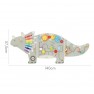 Sieninė lavinamoji lenta | dinozauras Triceratopsas | VIGA 448930