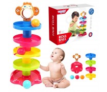 Kamuoliukų trasa | Spiralinis bokštas | WOOPIE 45951 Kamuoliukų trasa | Spiralinis bokštas | WOOPIE 45951