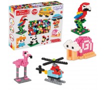 3D konstrukcinės kaladėlės | PIXEL 1750 dalių | WOOPIE 46002