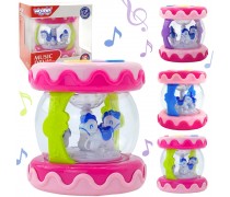 Muzikinis būgnelis 3in1 | Lavinamasis ropojimo ritinėlis | WOOPIE 46057 Muzikinis būgnelis 3in1 | Lavinamasis ropojimo ritinėlis | WOOPIE 46057