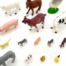 Ūkio gyvūnų figūrėlių rinkinys | 34 elementai | WOOPIE 47146