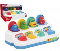 Lavinamasis žaislas | Iššokančios transporto priemonės Pop-up | Woopie 47238